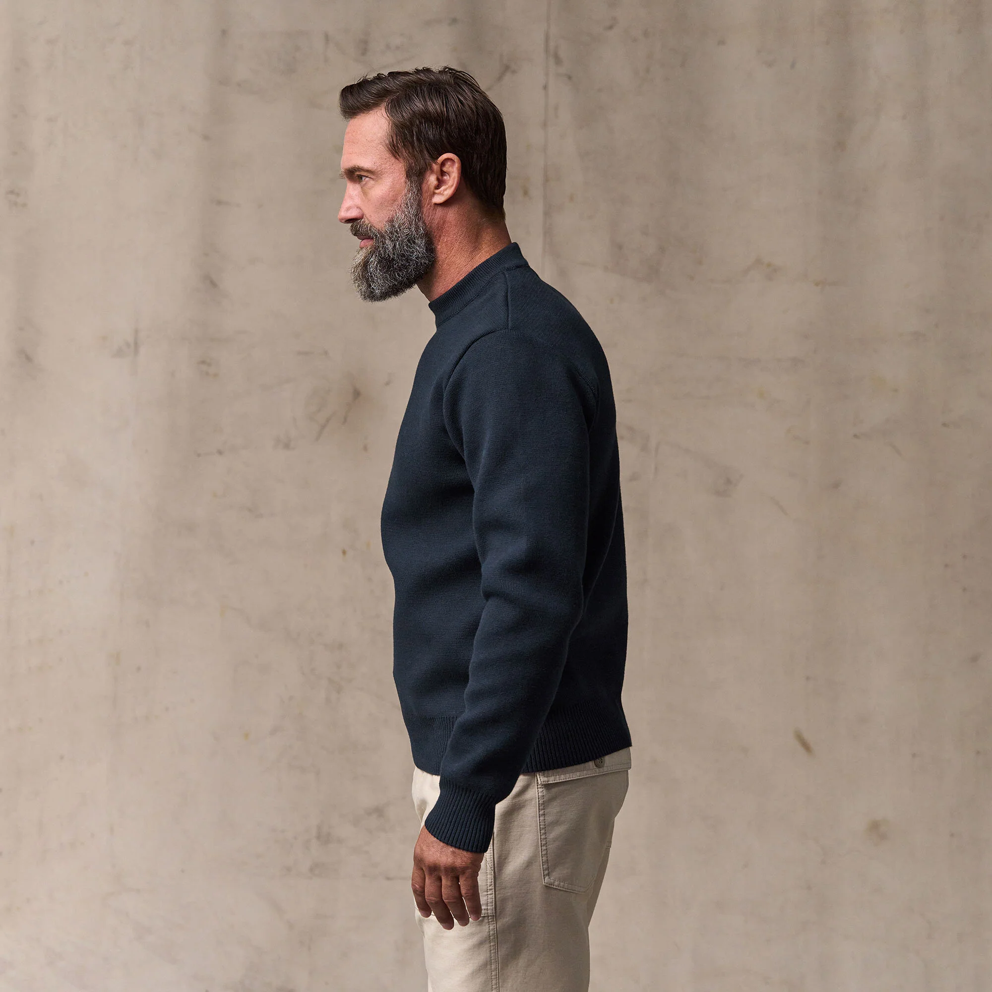 COTTON CREWNECK GUIDE SWEATER - Image 6