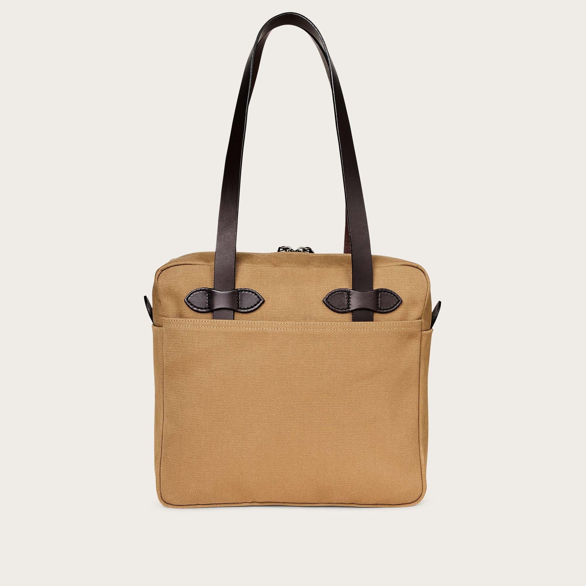 RUGGED TWILL SMALL ZIPPER TOTE BAG - Image 2